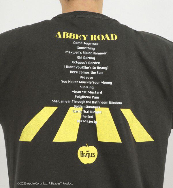NOLLEY'S goodman「【GOOD ROCK SPEED】THE BEATLES abbey road T プリントTシャツ 26SS」|Tシャツ・カットソー|