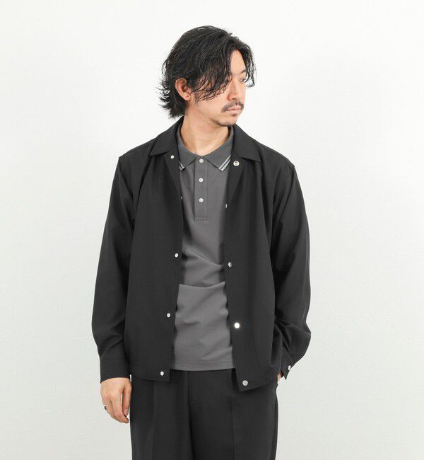 NOLLEY'S goodman「【TAION/タイオン】NON DOWN BASIC JERSEY HARF SLEEVE POLO 26SS」|ポロシャツ|