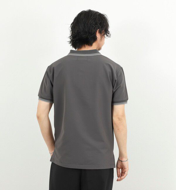 NOLLEY'S goodman「【TAION/タイオン】NON DOWN BASIC JERSEY HARF SLEEVE POLO 26SS」|ポロシャツ|