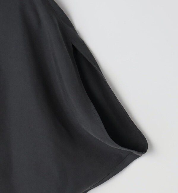 NOLLEY'S「【WEB限定】《セットアップ対応》ウォッシャブルサンドウォッシュアシメブラウス」|シャツ・ブラウス|