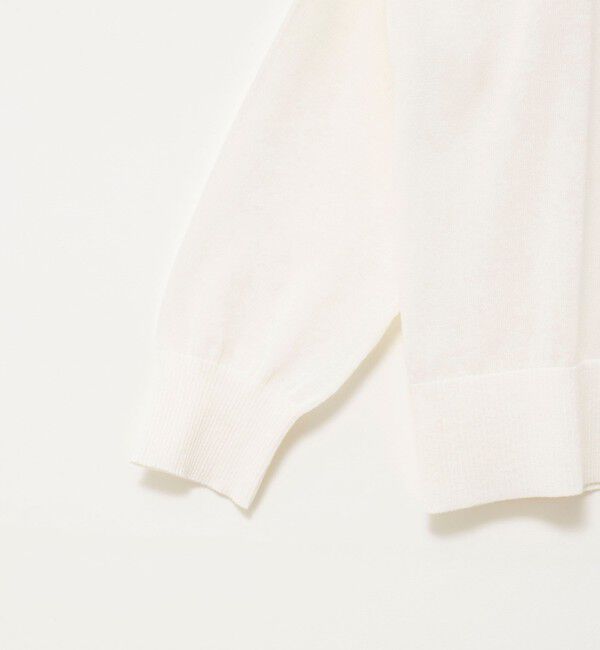 NOLLEY'S「《手洗い可能》コットンセルロース2WAYリラックスカーデ」|カーディガン|