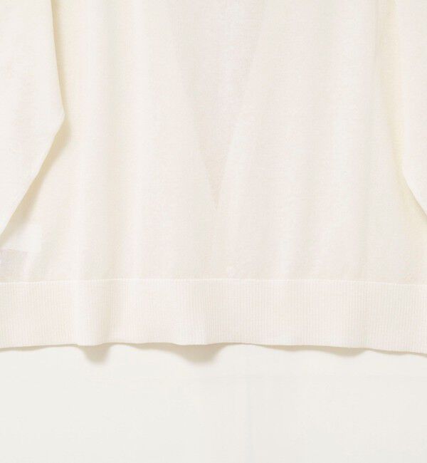 NOLLEY'S「《手洗い可能》コットンセルロース2WAYリラックスカーデ」|カーディガン|