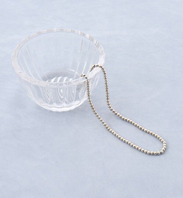 grace grace「【grace grace/グラスグラス】メタボールショートネックレス」|ネックレス|シルバー