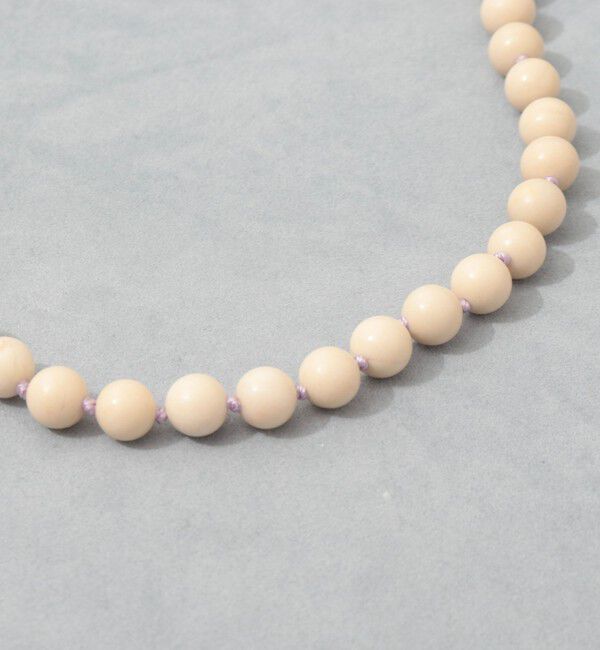 grace grace「【grace grace/グラスグラス】カラーヤーンノット天然石ネックレス」|ネックレス|