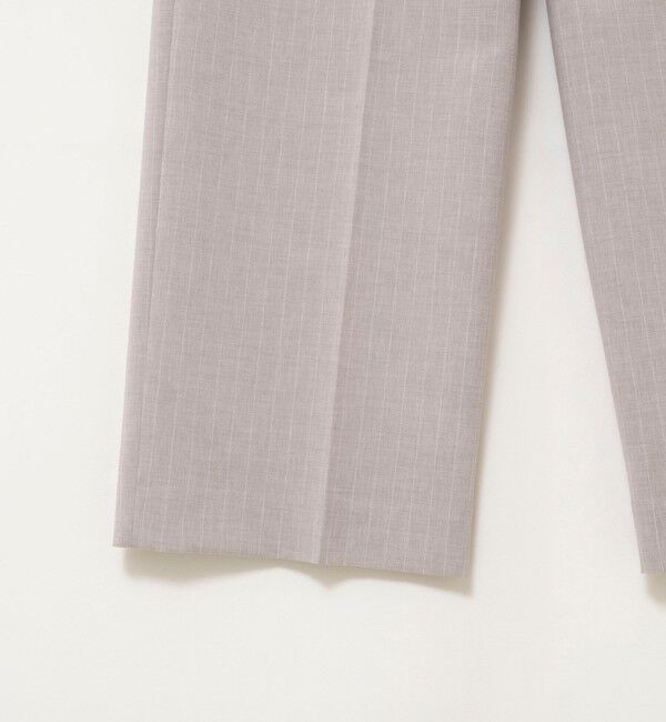 NOLLEY'S「ウォッシャブルストライプ愛されセミワイドパンツ」|その他|