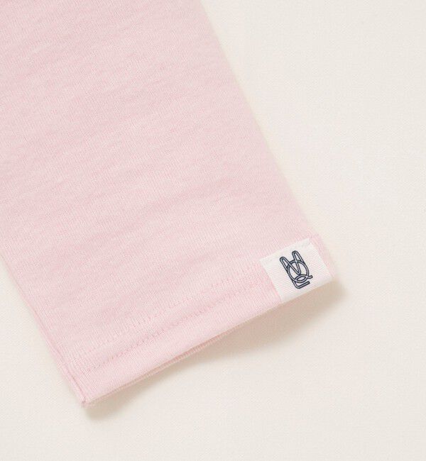 MAQWEL「【MAQWEL/マクウェル】ウォッシャブルCOTTON RIB 7分袖VネックTシャツ」|Tシャツ・カットソー|