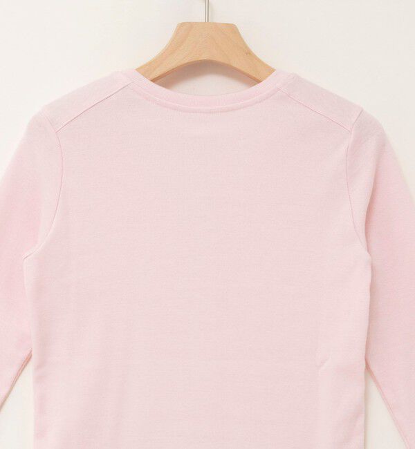 MAQWEL「【MAQWEL/マクウェル】ウォッシャブルCOTTON RIB 7分袖VネックTシャツ」|Tシャツ・カットソー|