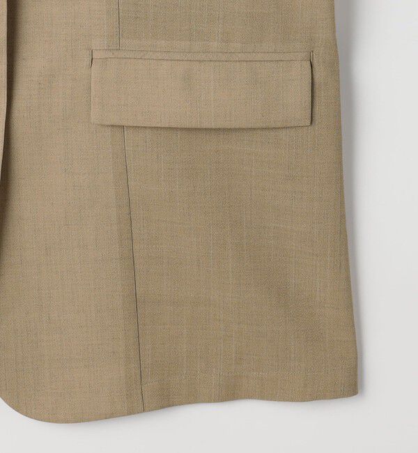 NOLLEY'S sophi「《セットアップ対応》ウォッシャブルリネンライクシアーボイルジャケット」|テーラードジャケット|