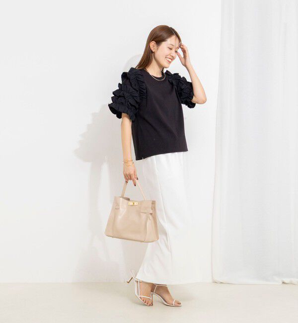 NOLLEY'S「【WEB限定】袖コンシャスプルオーバー」|Tシャツ・カットソー|