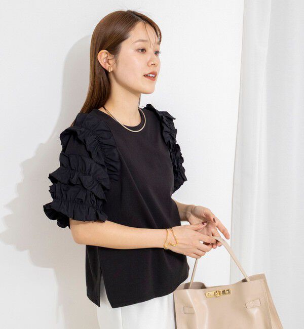 NOLLEY'S「【WEB限定】袖コンシャスプルオーバー」|Tシャツ・カットソー|