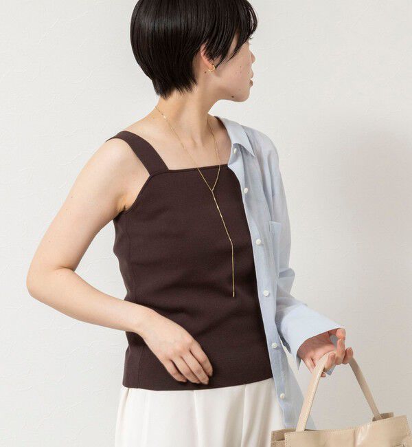 NOLLEY'S sophi「《手洗い可能》総針ニットキャミ」|ニット・セーター|