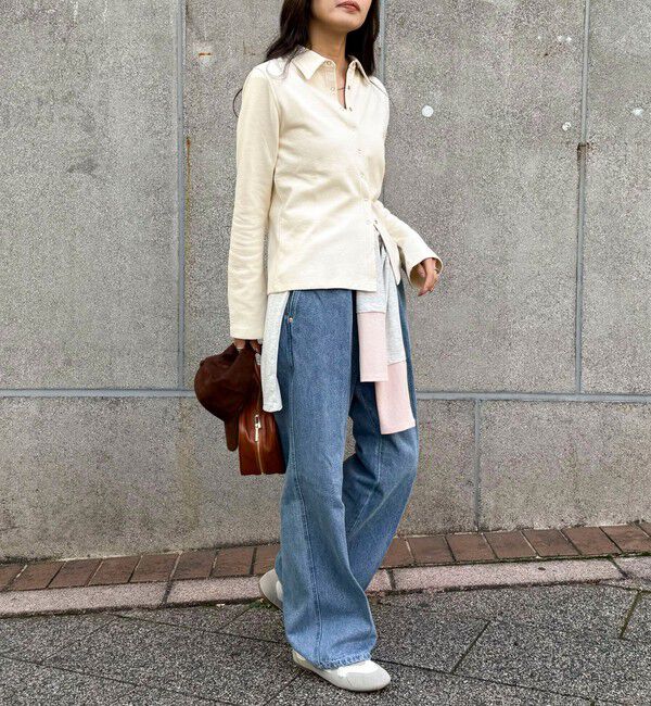 fredy emue「ブークレーフレアスリーブカーディガン」|カーディガン|