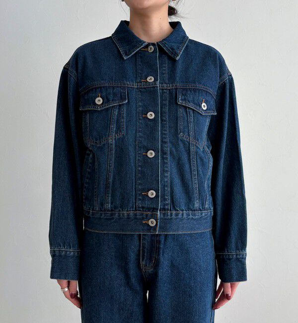 fredy emue「《セットアップ対応》コンパクトデニムジャケット」|デニムジャケット|