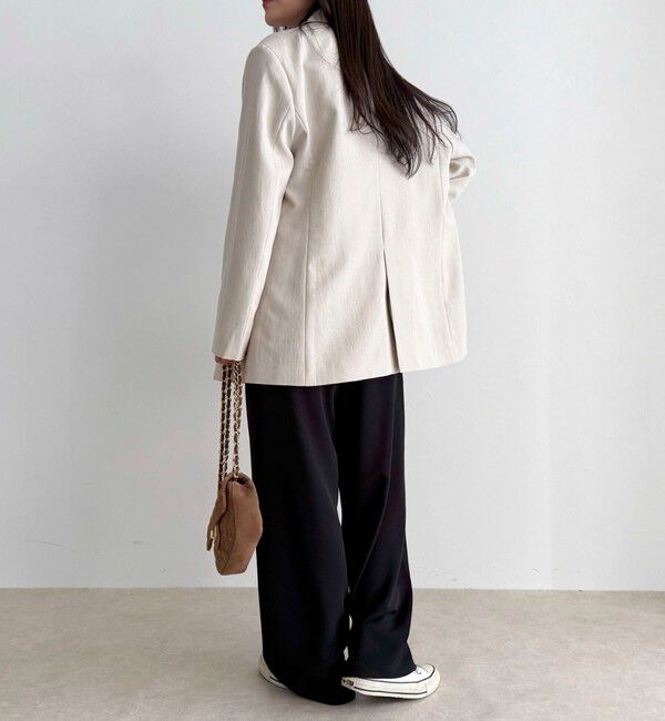 fredy emue「【ラクなのにきちんと見え】シャラリツイル イージーパンツ」|チノ|