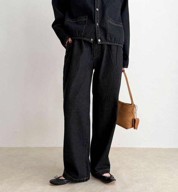 fredy emue「【GEVACO/ゲバコ】デニムイージーパンツ」|デニム|