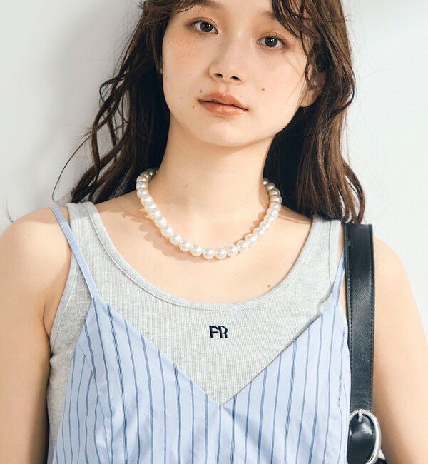 fredy emue「FR刺繍タンクトップ」|タンクトップ|