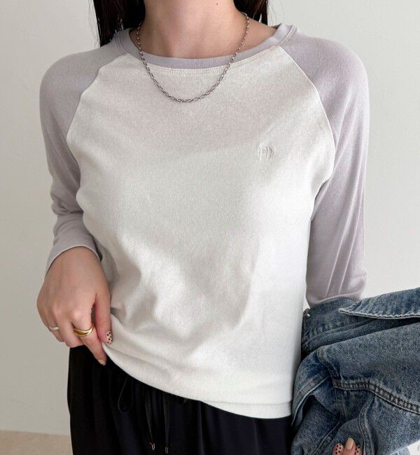 fredy emue「シアーラグランロンＴシャツ」|Tシャツ・カットソー|オフホワイト