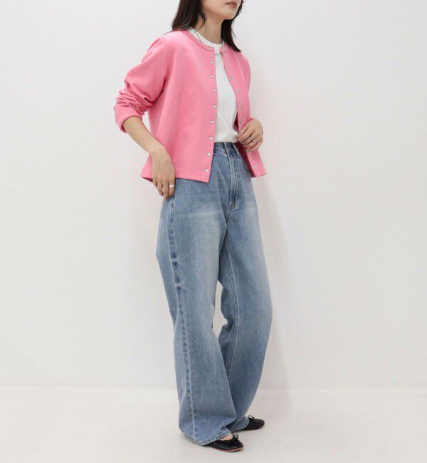 fredy emue「ドット釦ポンチカーディガン」|カーディガン|