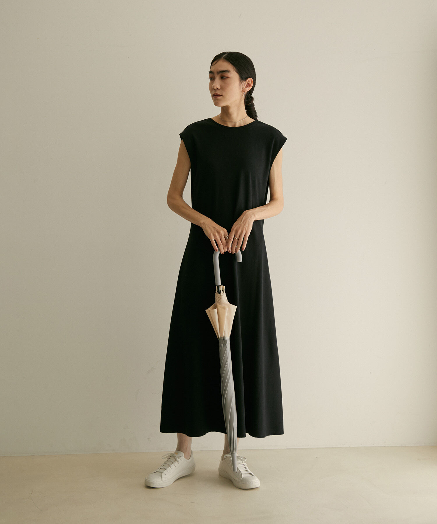 SALON adam et rope'「【SALONオリジナル】ベルドームアンブレラ（ツートンカラー）」|傘|