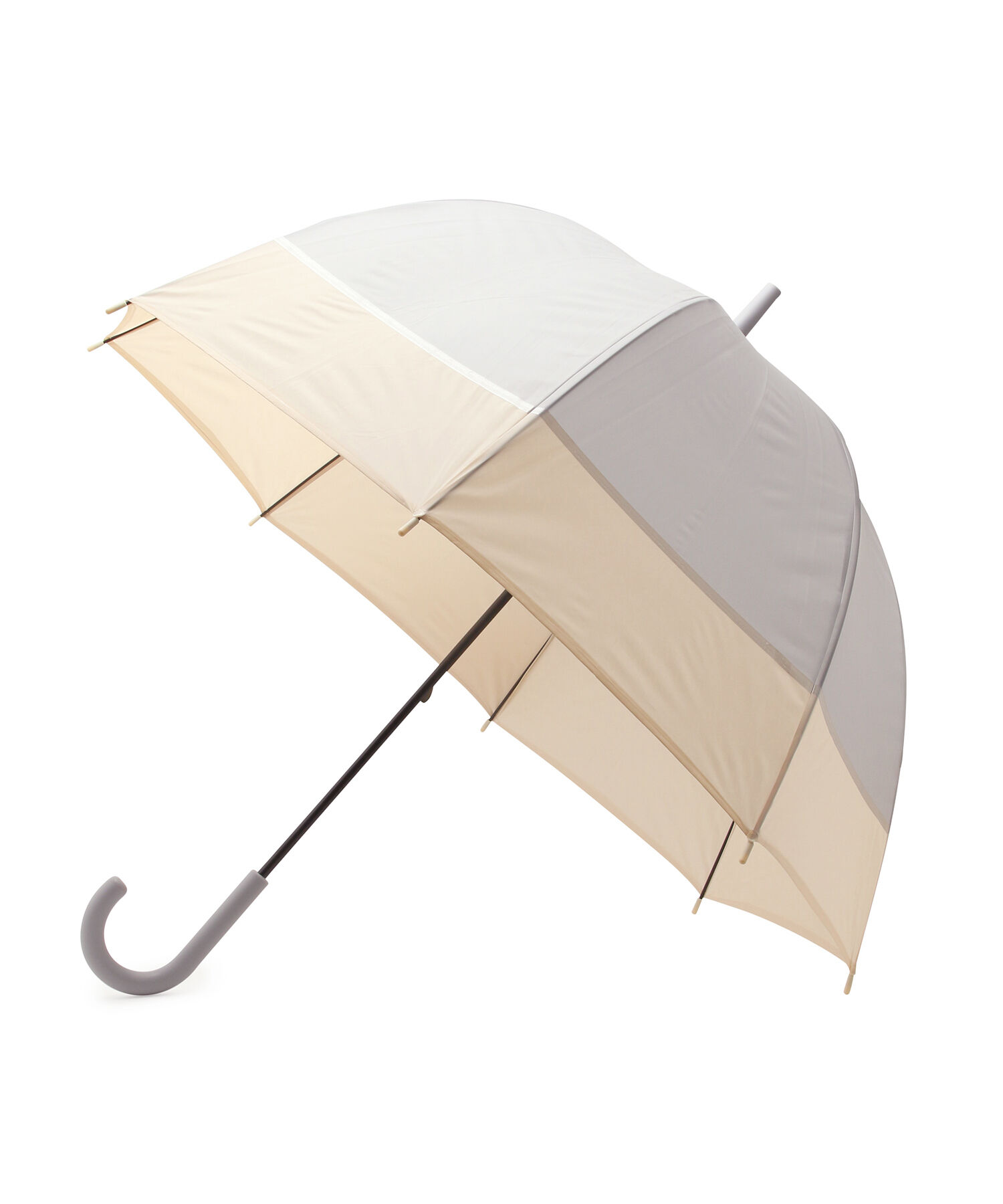 SALON adam et rope'「【SALONオリジナル】ベルドームアンブレラ（ツートンカラー）」|傘|