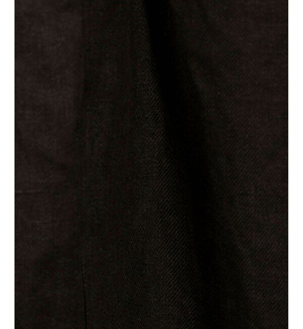 SALON adam et rope'「リネンツイルタックパンツ」|スラックス|