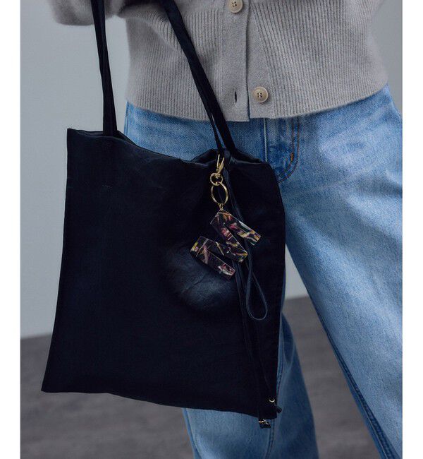 SALON adam et rope'「アルファベットマーブルプレートチャーム」|チャーム・キーホルダー|