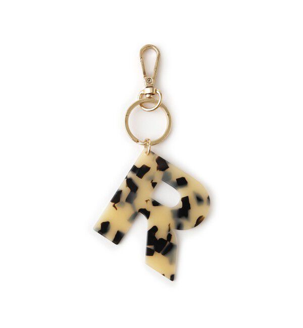 SALON adam et rope'「アルファベットマーブルプレートチャーム」|チャーム・キーホルダー|