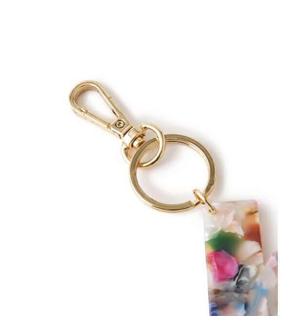 SALON adam et rope'「アルファベットマーブルプレートチャーム」|チャーム・キーホルダー|