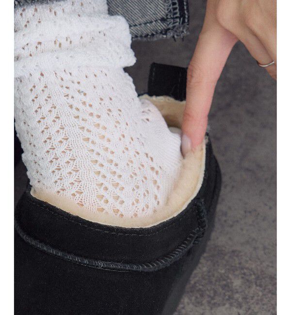 SALON adam et rope'「【UGG(アグ)】W CLASSIC MICRO / クラシックマイクロ」|ロングブーツ|
