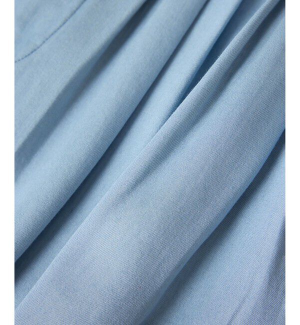 SALON adam et rope'「デニムライクタックフォルムワイドパンツ / セットアップ対応」|チノ|