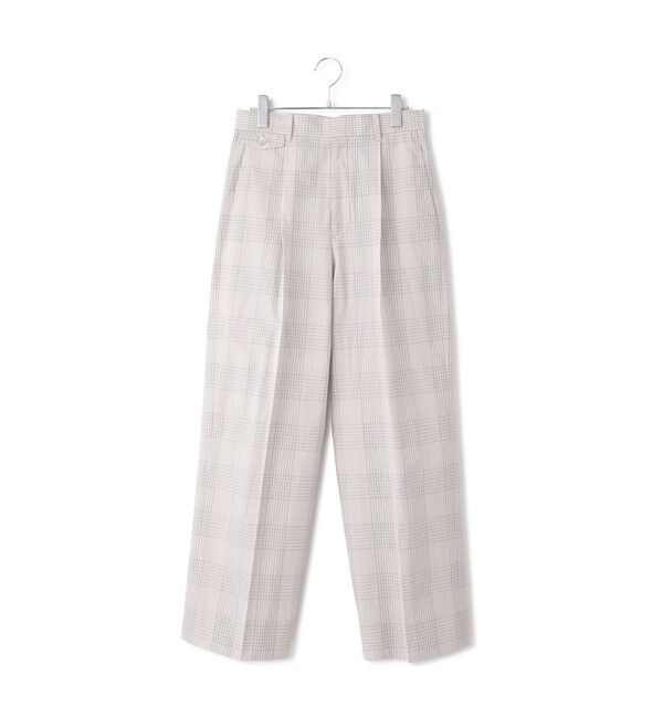 SALON adam et rope'「エンザイムコットンスラックス / FABRICA」|スラックス|