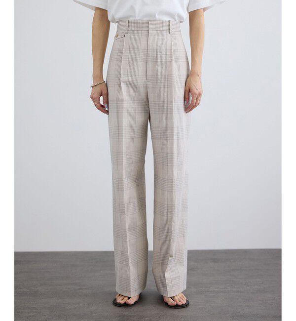 SALON adam et rope'「エンザイムコットンスラックス / FABRICA」|スラックス|