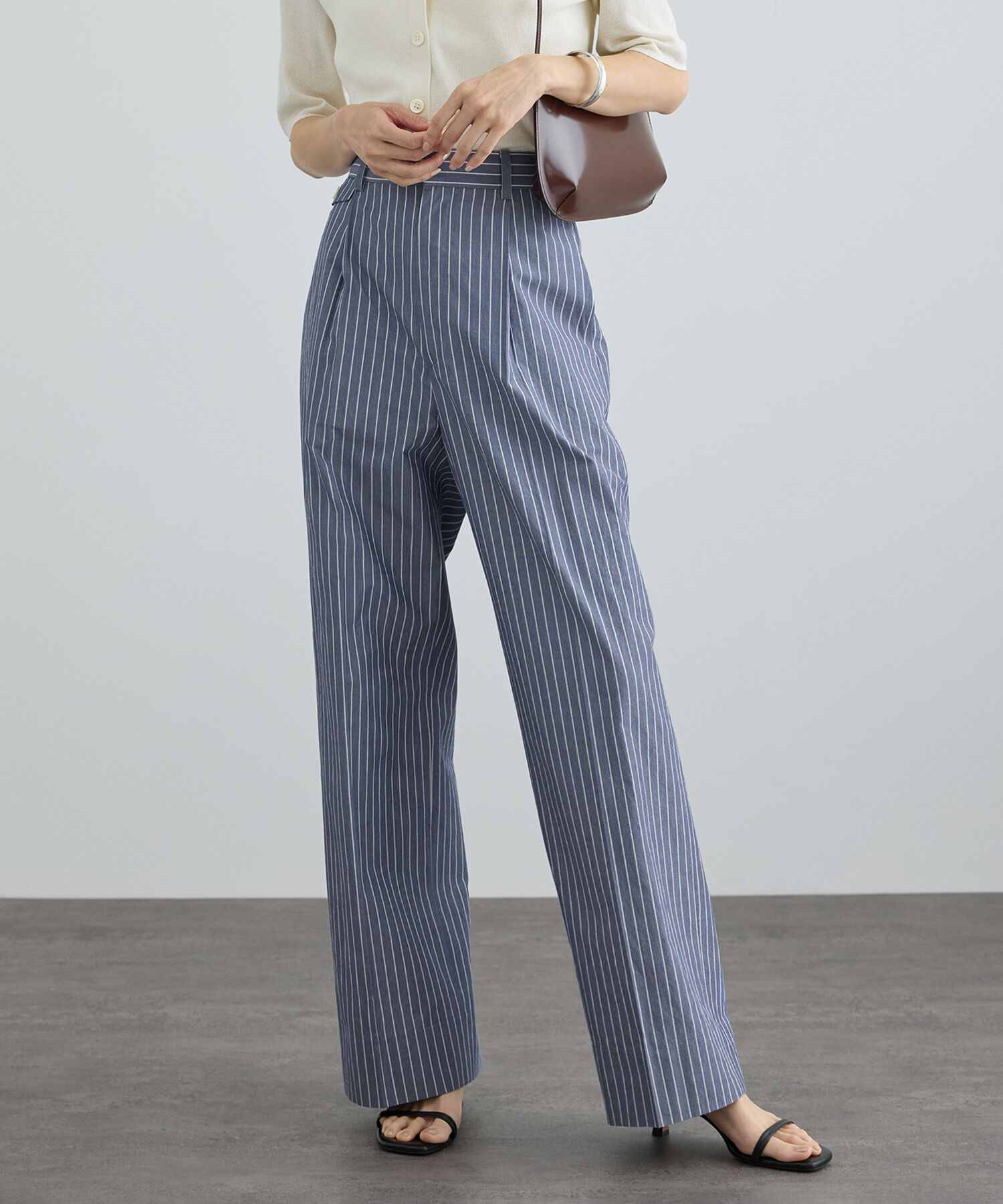 SALON adam et rope'「エンザイムコットンスラックス / FABRICA」|スラックス|