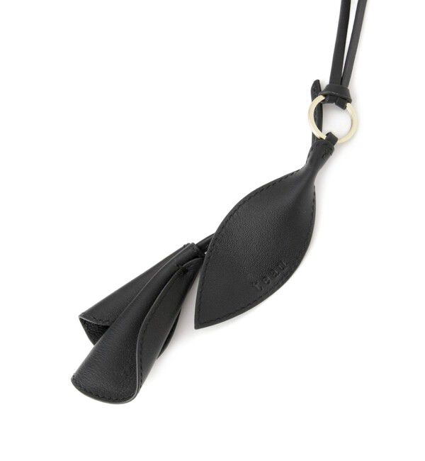 ROPE「【teau・牛革】panier pansy ring charm（キー/バッグチャーム・ネックレス）」|チャーム・キーホルダー|