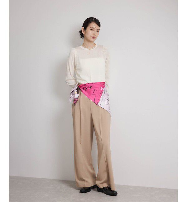 ROPE「ロートレックグラフィカル シルクスカーフ/Lサイズ」|バンダナ・スカーフ|