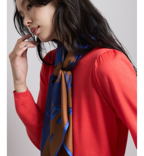 ROPE「ロートレックグラフィカル シルクスカーフ/Lサイズ」|バンダナ・スカーフ|