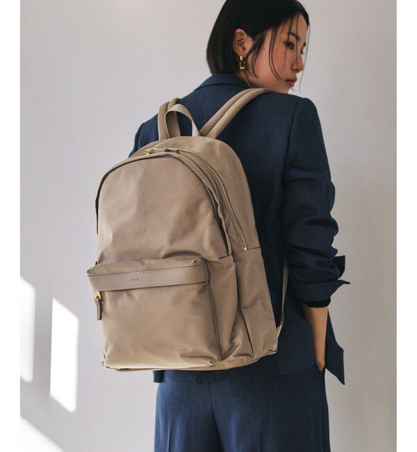 ROPE「【E'POR】【A4/PC対応・撥水・軽量】Pac Sac(パックサック)【26SS/新型】/累計1万点販売・一部WEB限定」|リュック|ベージュ(27)