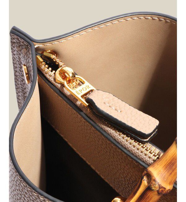 ROPE「【E'POR】BAMBOO BAG Large/A4対応・通勤・26SS」|トートバッグ|