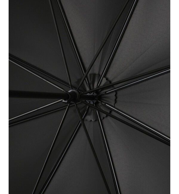 ROPE「[晴雨兼用]バンブーハンドルバイカラーパラソル(長傘・日傘)/UV100%カット/完全遮光生地」|傘|