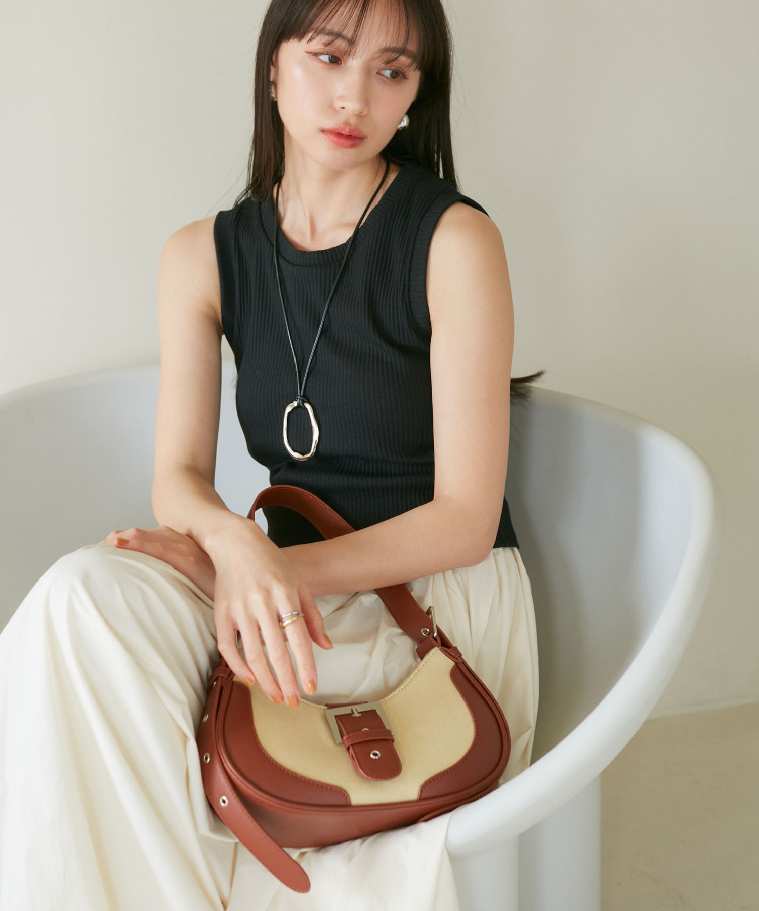 VIS「キャンバスコンビワンショルダーバッグ」|ショルダー・メッセンジャー|