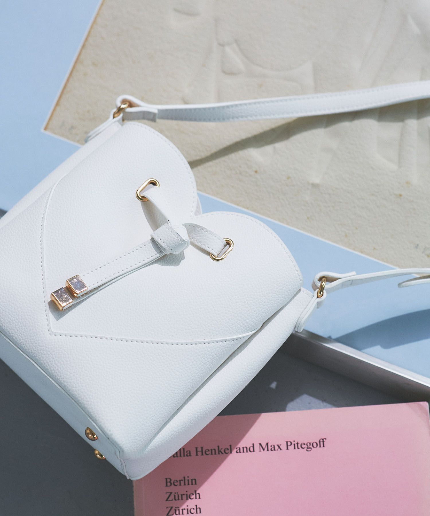 VIS「ハートカットバッグ(スモール)」|ショルダー・メッセンジャー|キナリ(16)