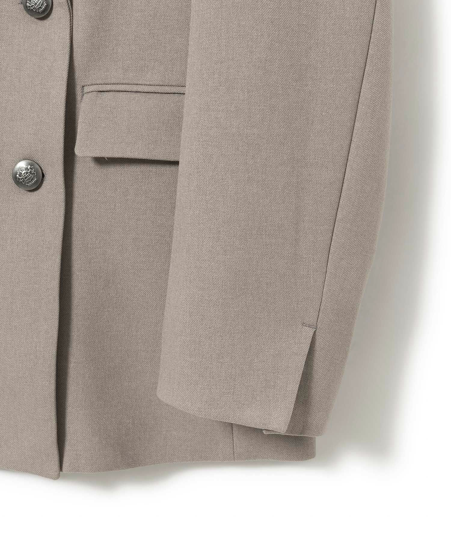 VIS「【美easy】ウーリッシュWブレストテーラードジャケット【洗える】」|テーラードジャケット|