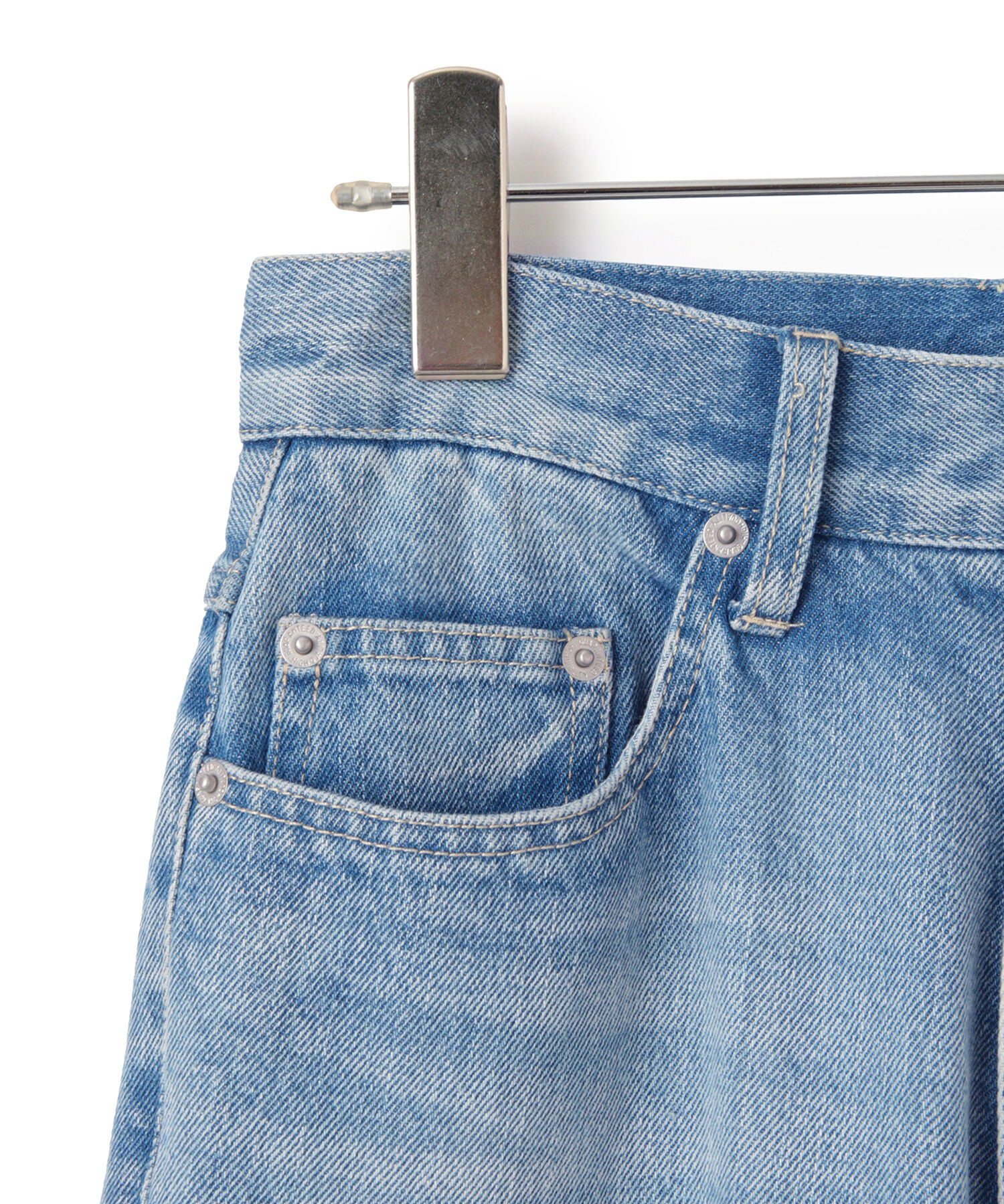 VIS「ハイウエストストレートデニム」|デニム|