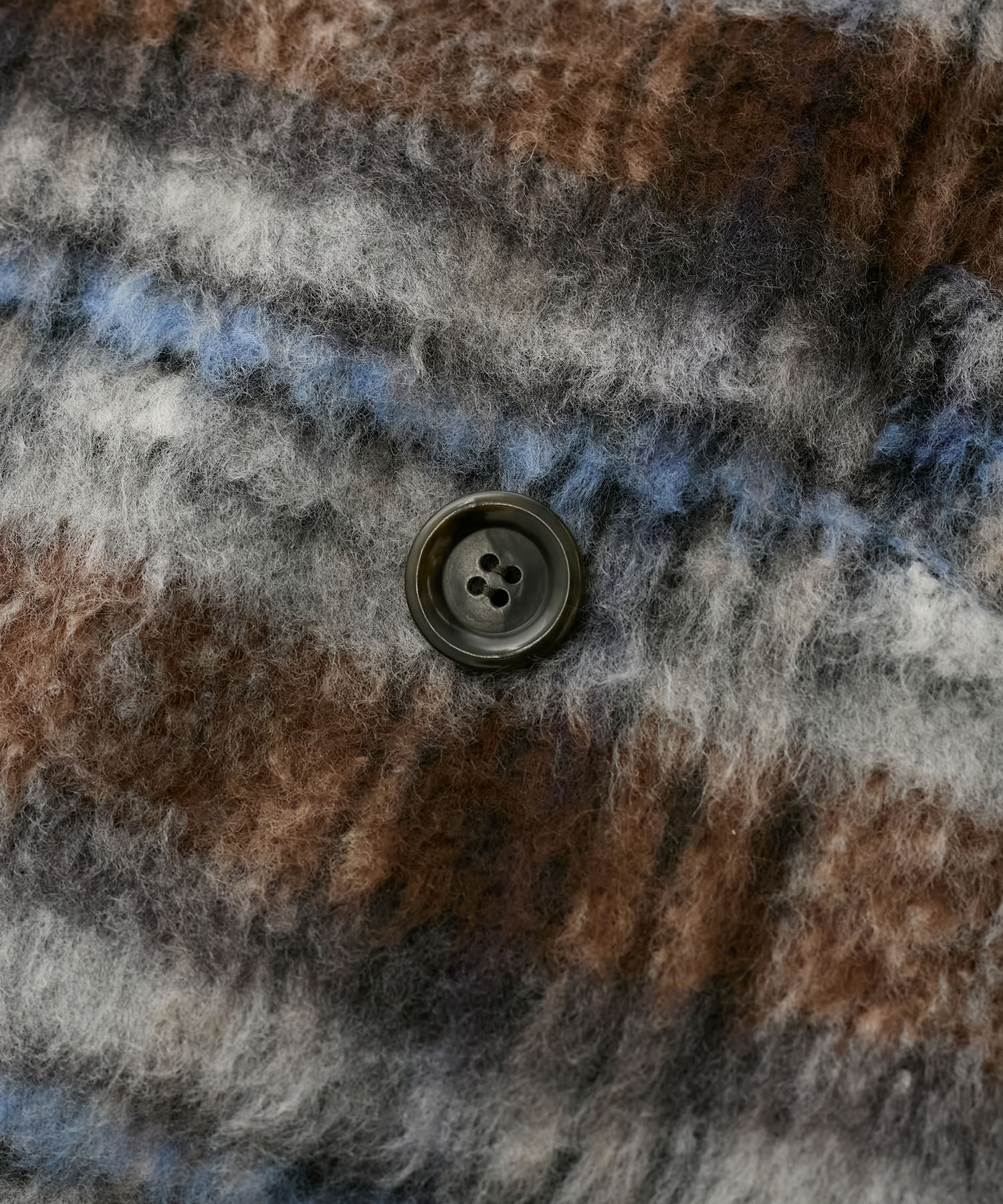 VIS「シャギーミディ丈Pコート」|ピーコート|