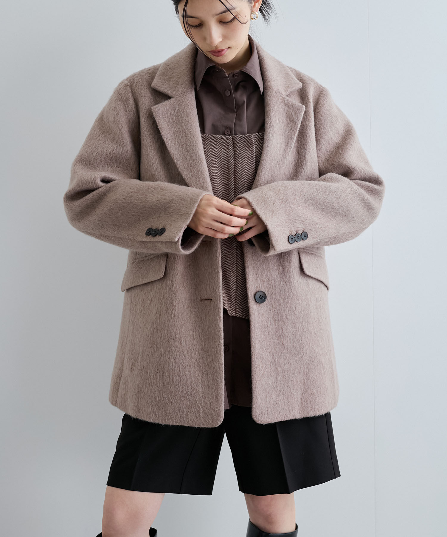 VIS「【新色追加】【アウター総選挙3位】シャギージャコット」|その他|