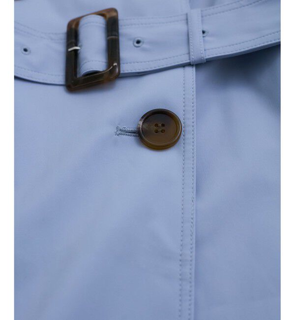 VIS「【定番人気】【撥水/UVケア】後ろタックトレンチコート スプリングコート」|トレンチコート|