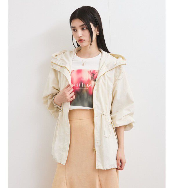 VIS「【定番人気】【撥水/花粉ガード】ウエストドロストマウンテンパーカー スプリングコート」|その他|