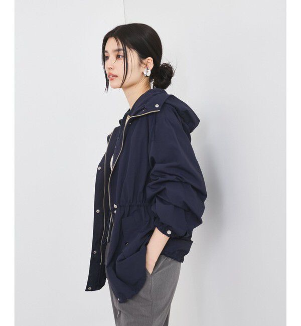 VIS「【定番人気】【撥水/花粉ガード】ウエストドロストマウンテンパーカー スプリングコート」|その他|