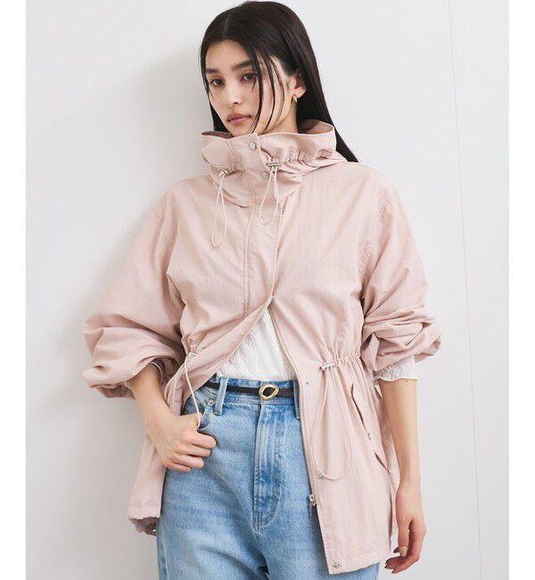 VIS「【定番人気】【撥水/花粉ガード】ウエストドロストマウンテンパーカー スプリングコート」|その他|