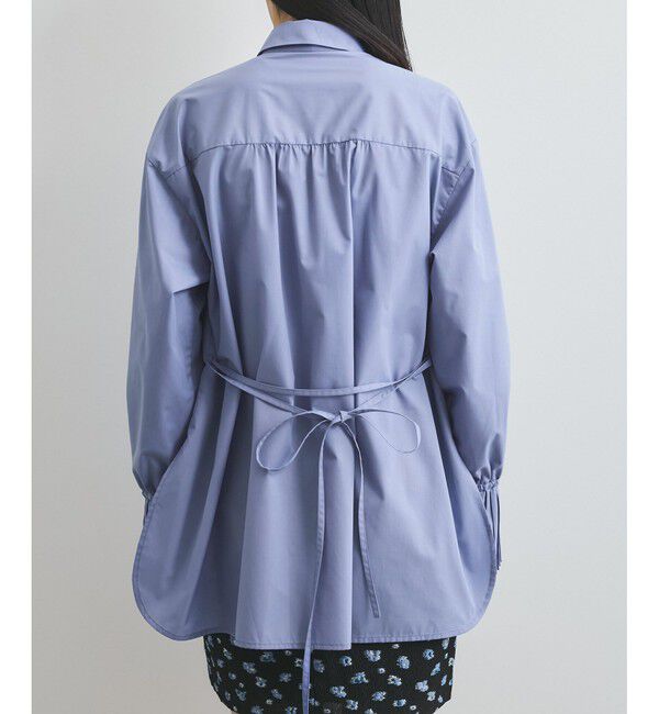 VIS「【洗える】プリーツスリーブフレアーシャツ」|シャツ・ブラウス|